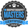 Dogphotography Masters LEVEL3 Zertifikat